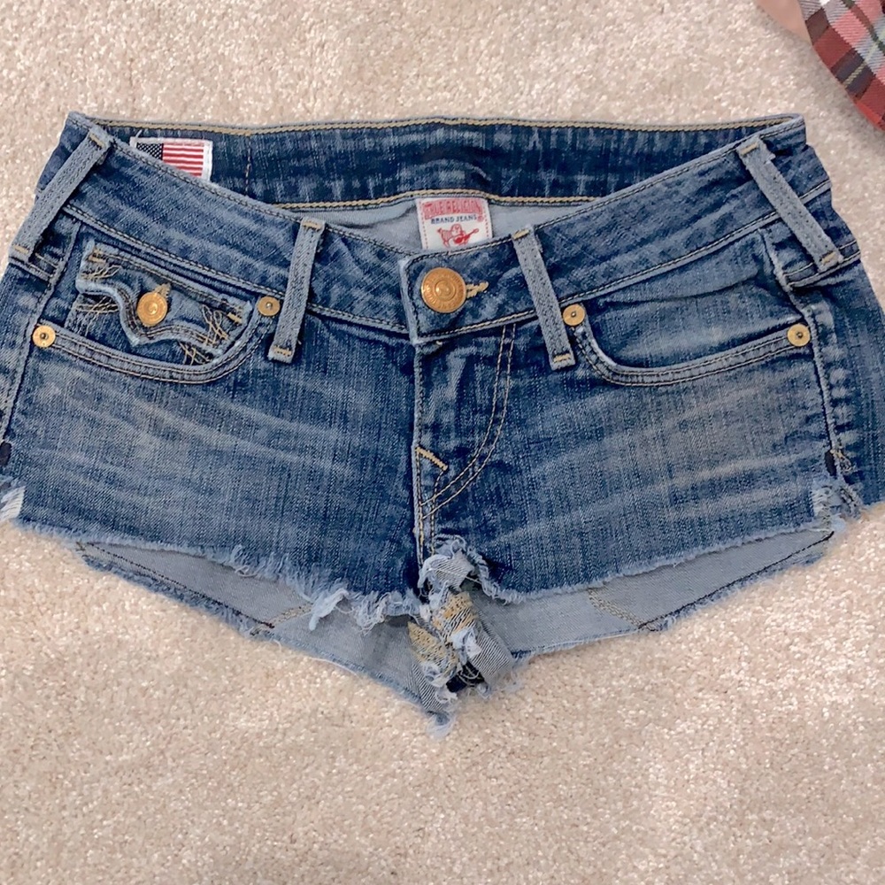 True Religion Jean shorts